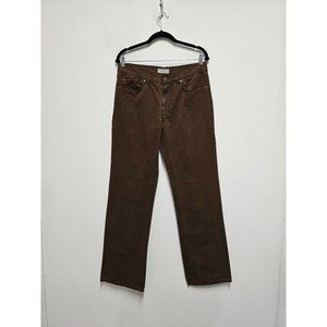 AZZARO Designer Jeans Brown  Size 34 Cotton Mens